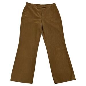 COLDWATER CREEK Brown Straight leg Dress Pants Trousers Size 12